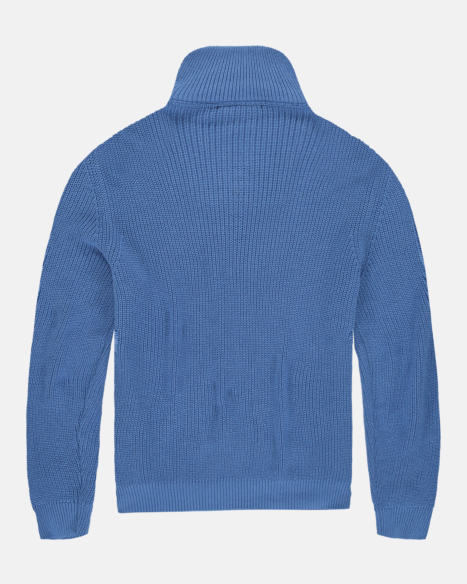 The Snap Pullover with high collar