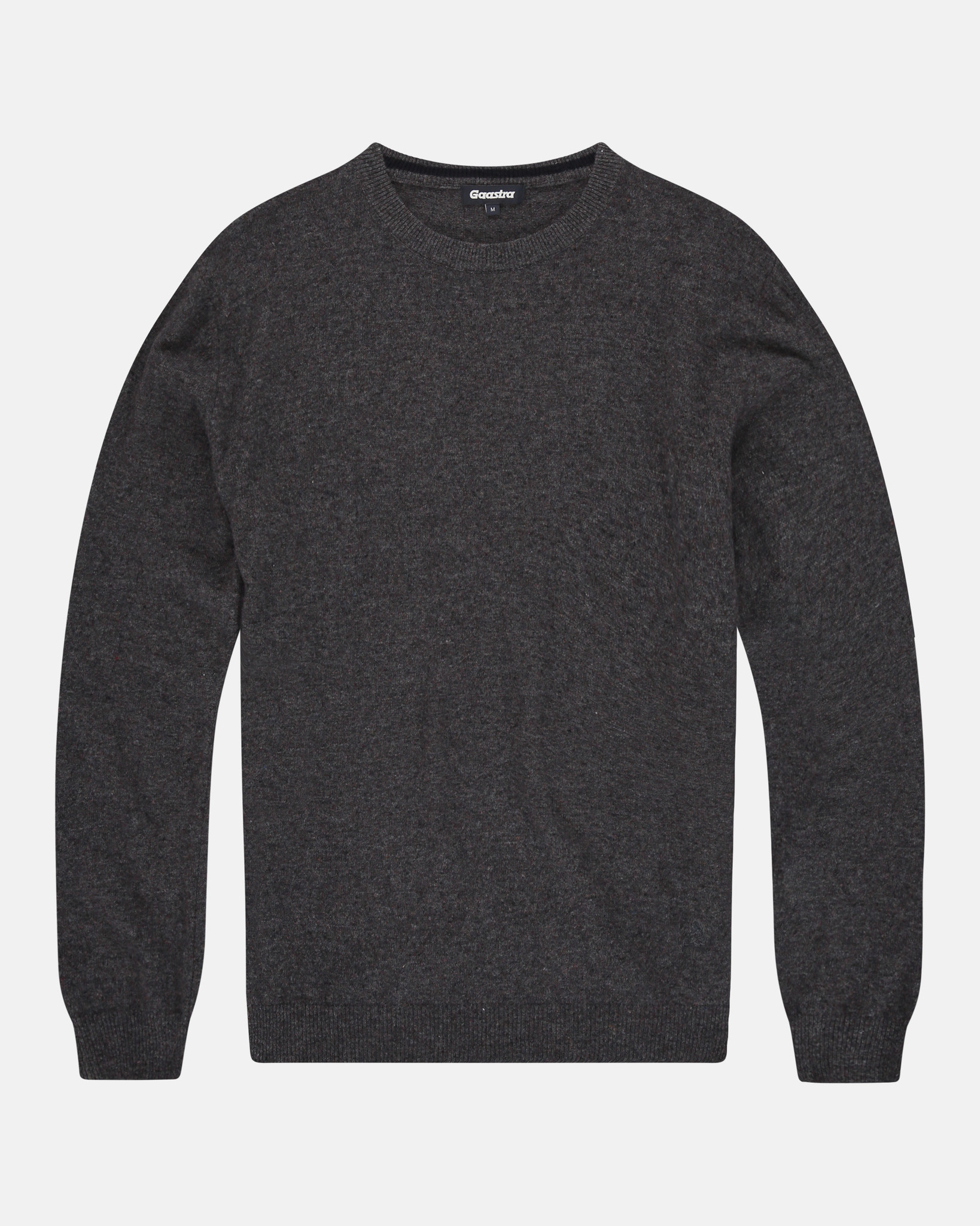 Woolen Blend Melange Crewneck Pullover