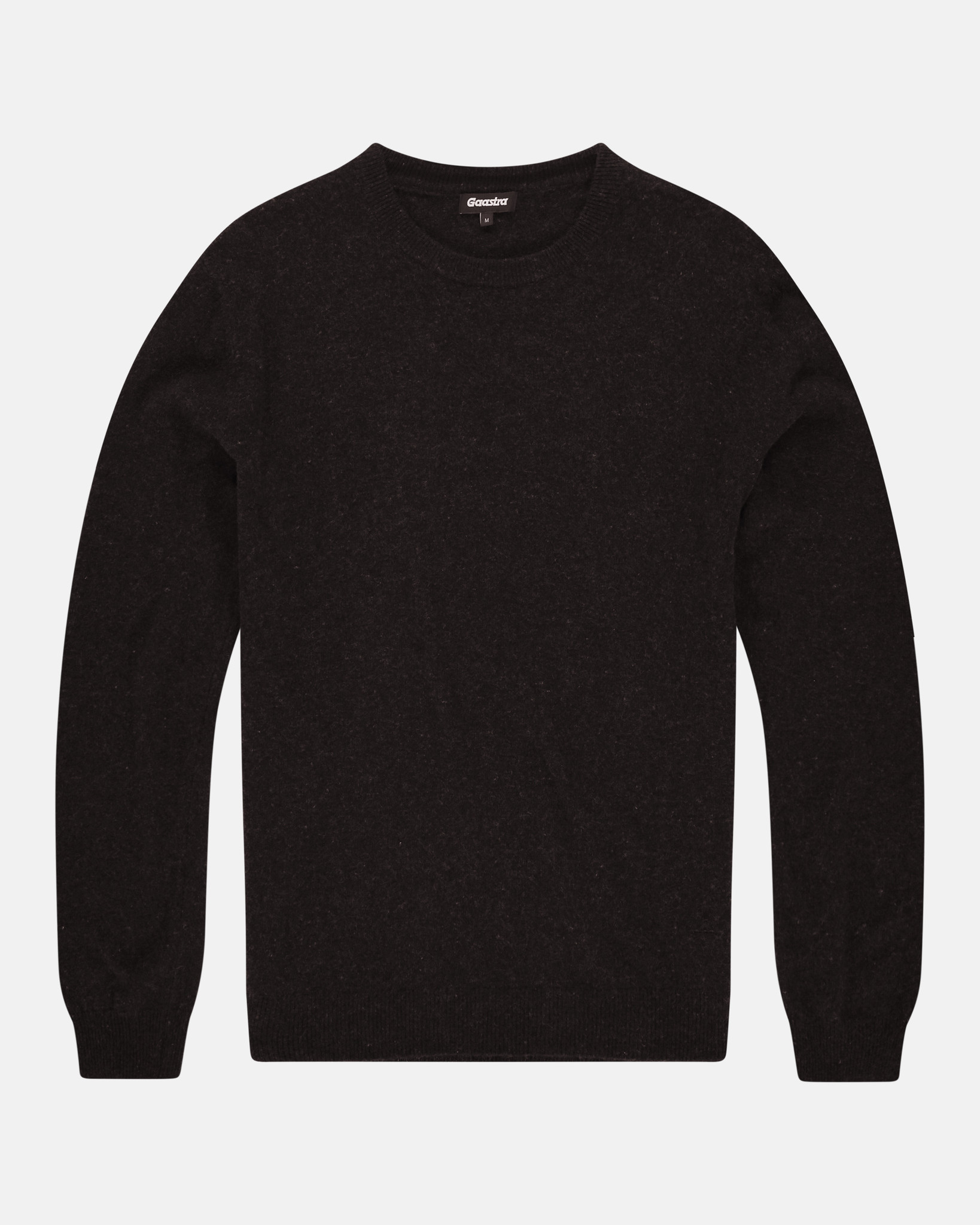 Woolen Blend Melange Crewneck Pullover