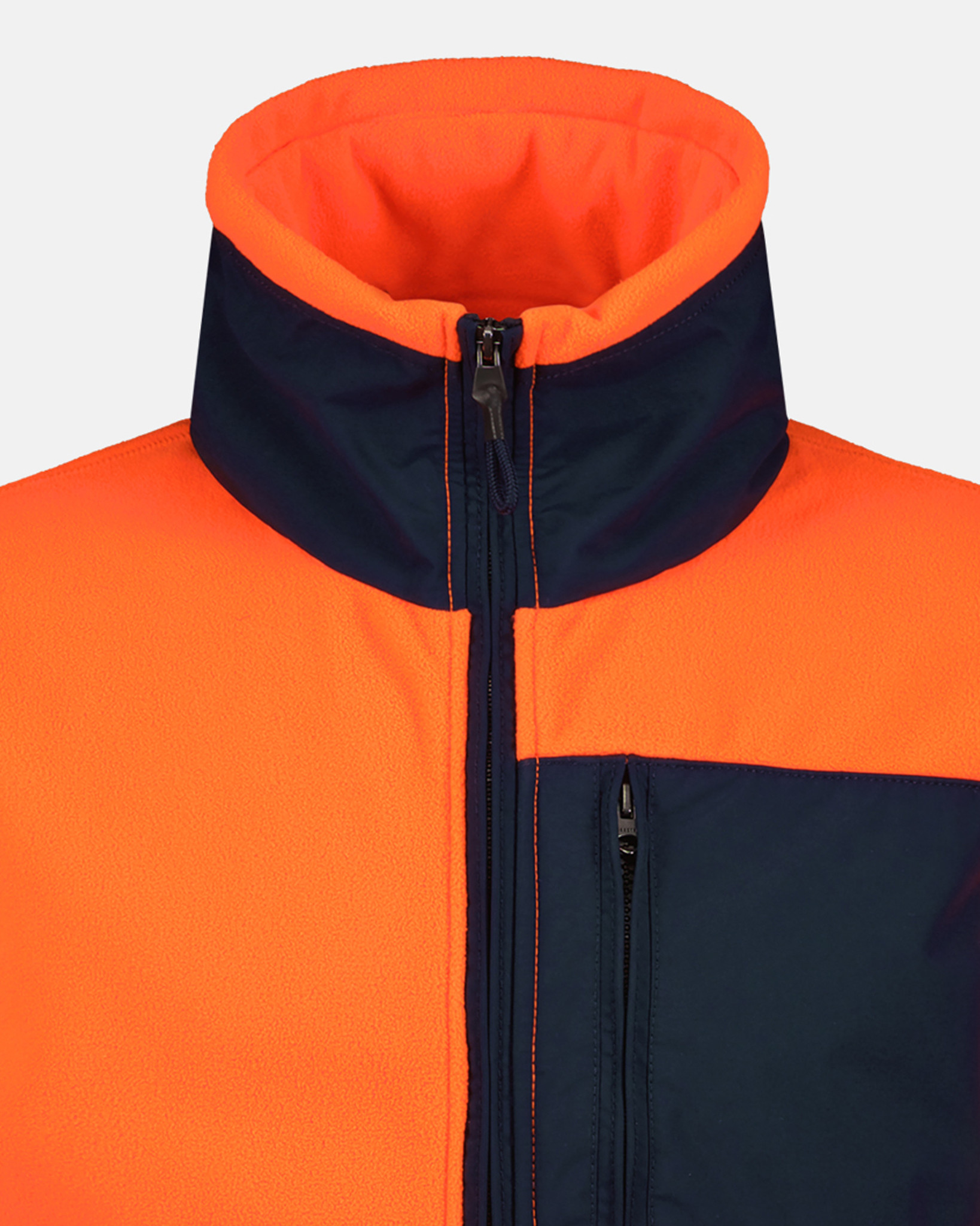 The 100% recycled polyester Viking fleece orange