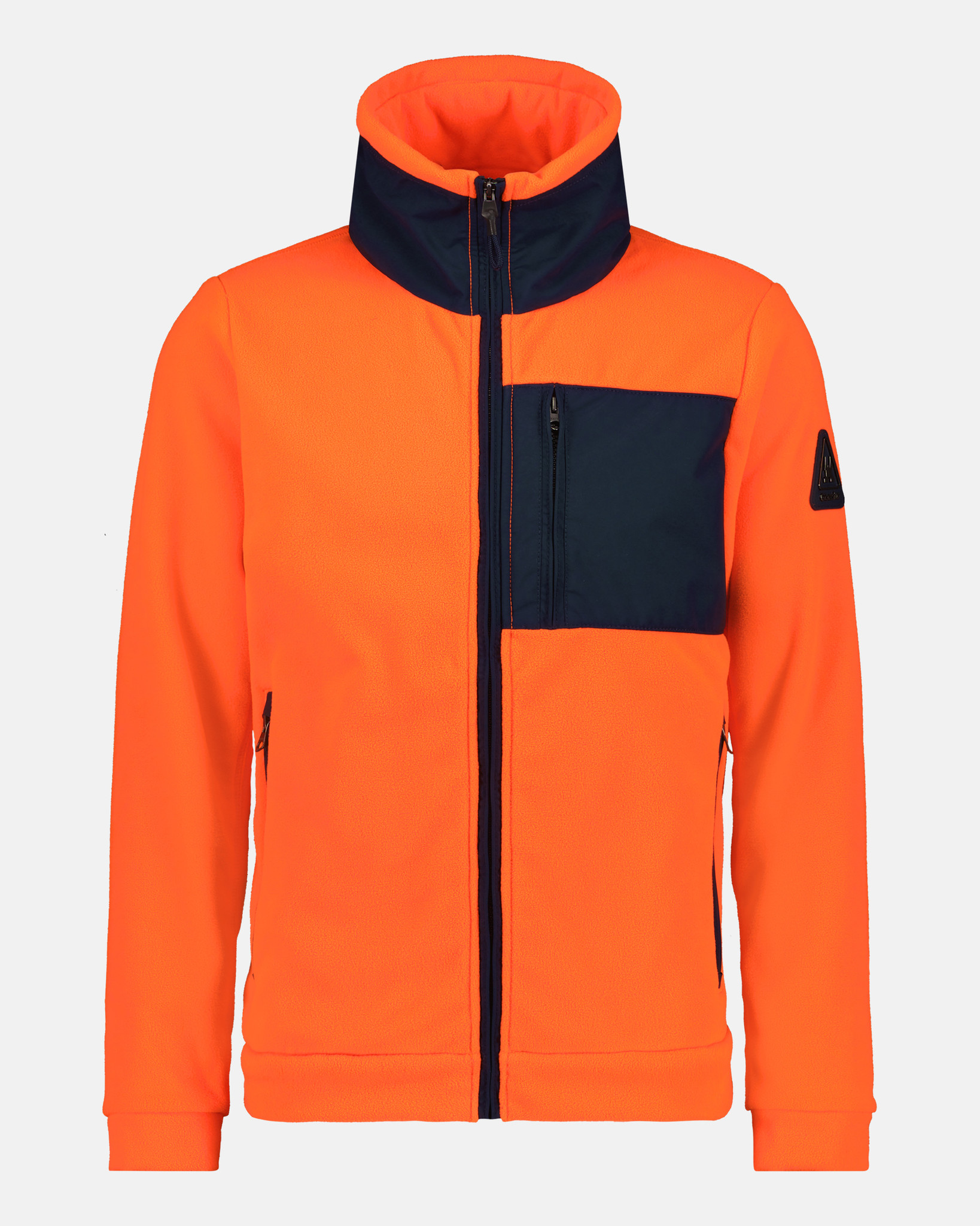 Das Wikinger-Fleece aus 100 % recyceltem Polyester orange