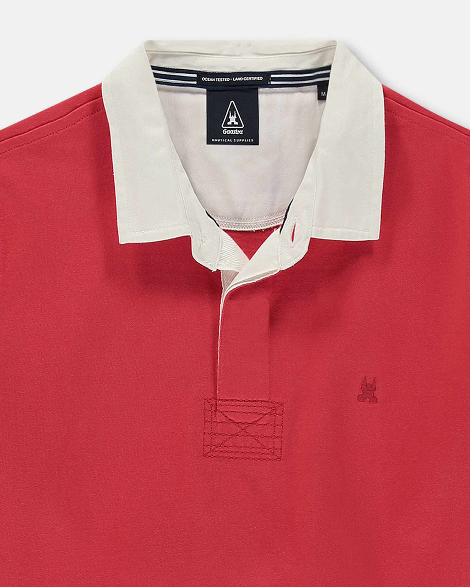 Solid Cotton Rugby Shirt Sep