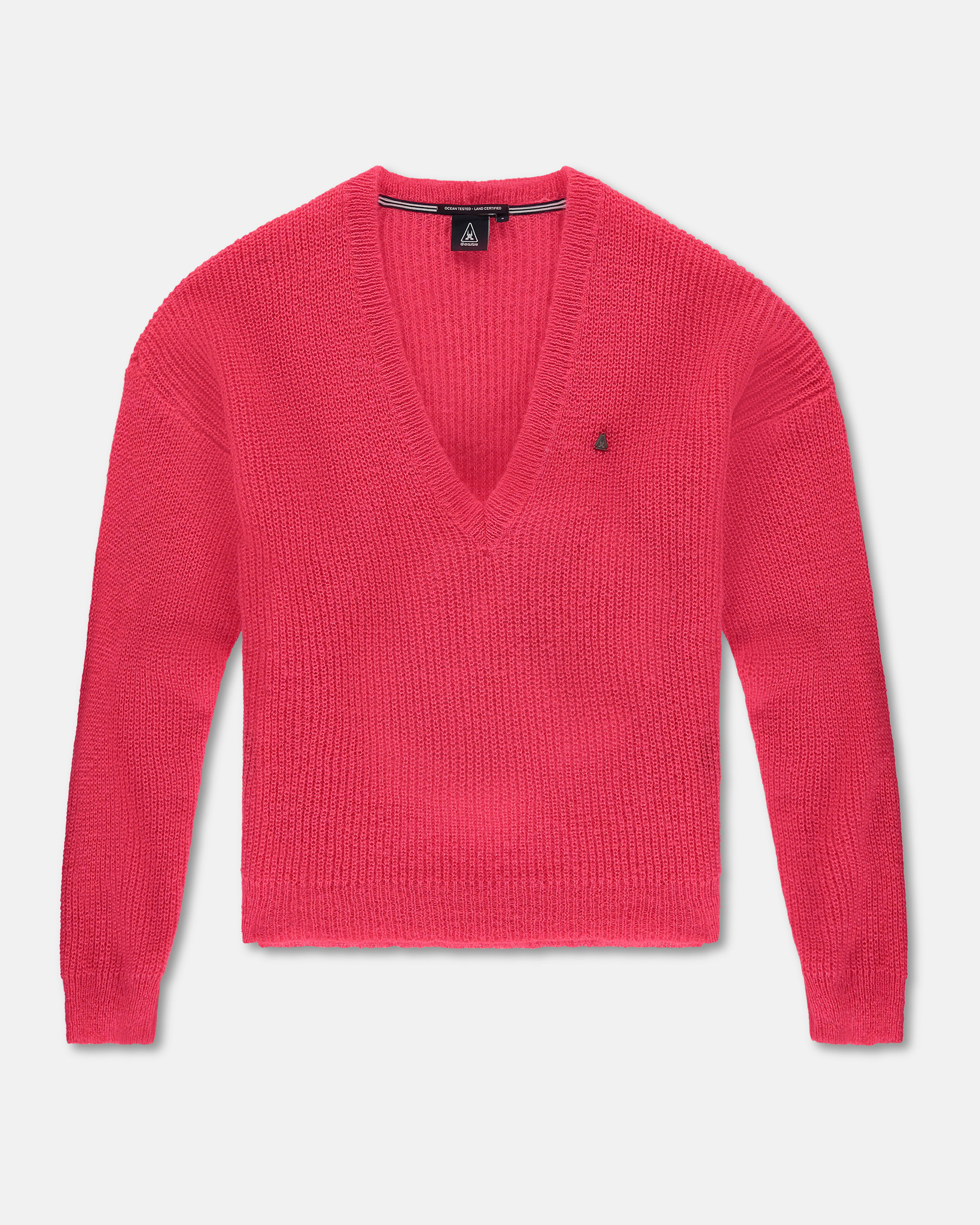 Mohair Blend Passion Pull en tricot Pink