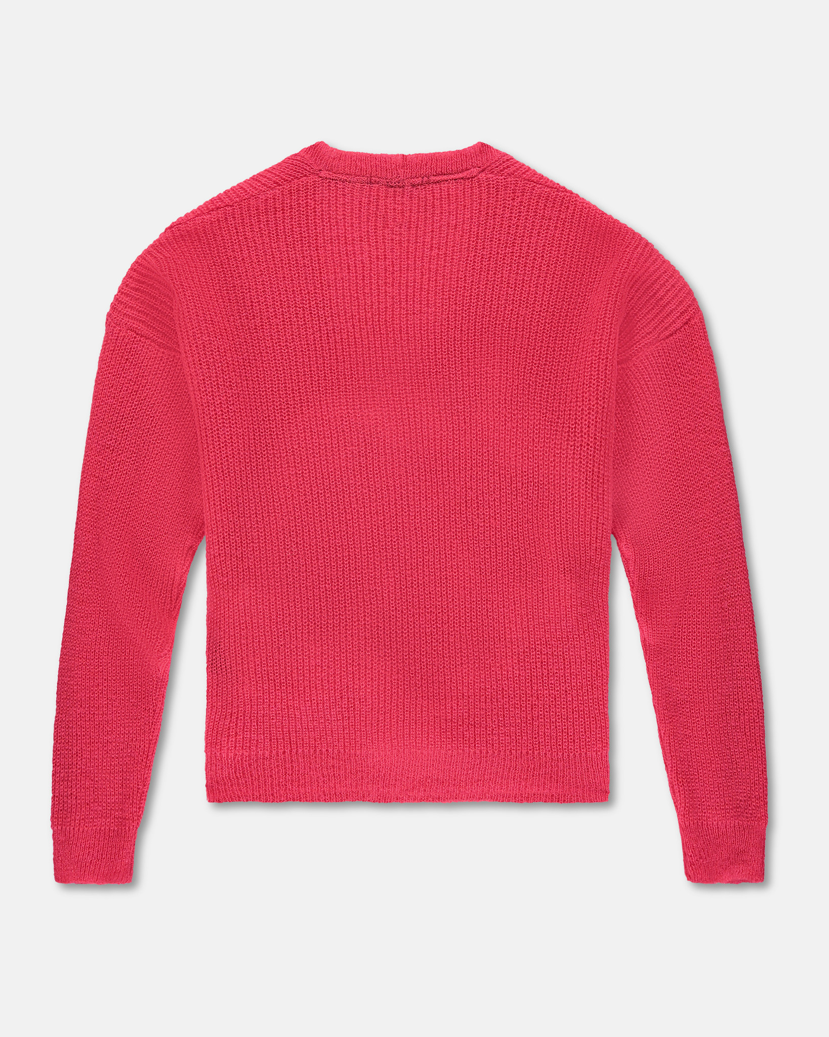 Mohair Blend Passion Pull en tricot Pink