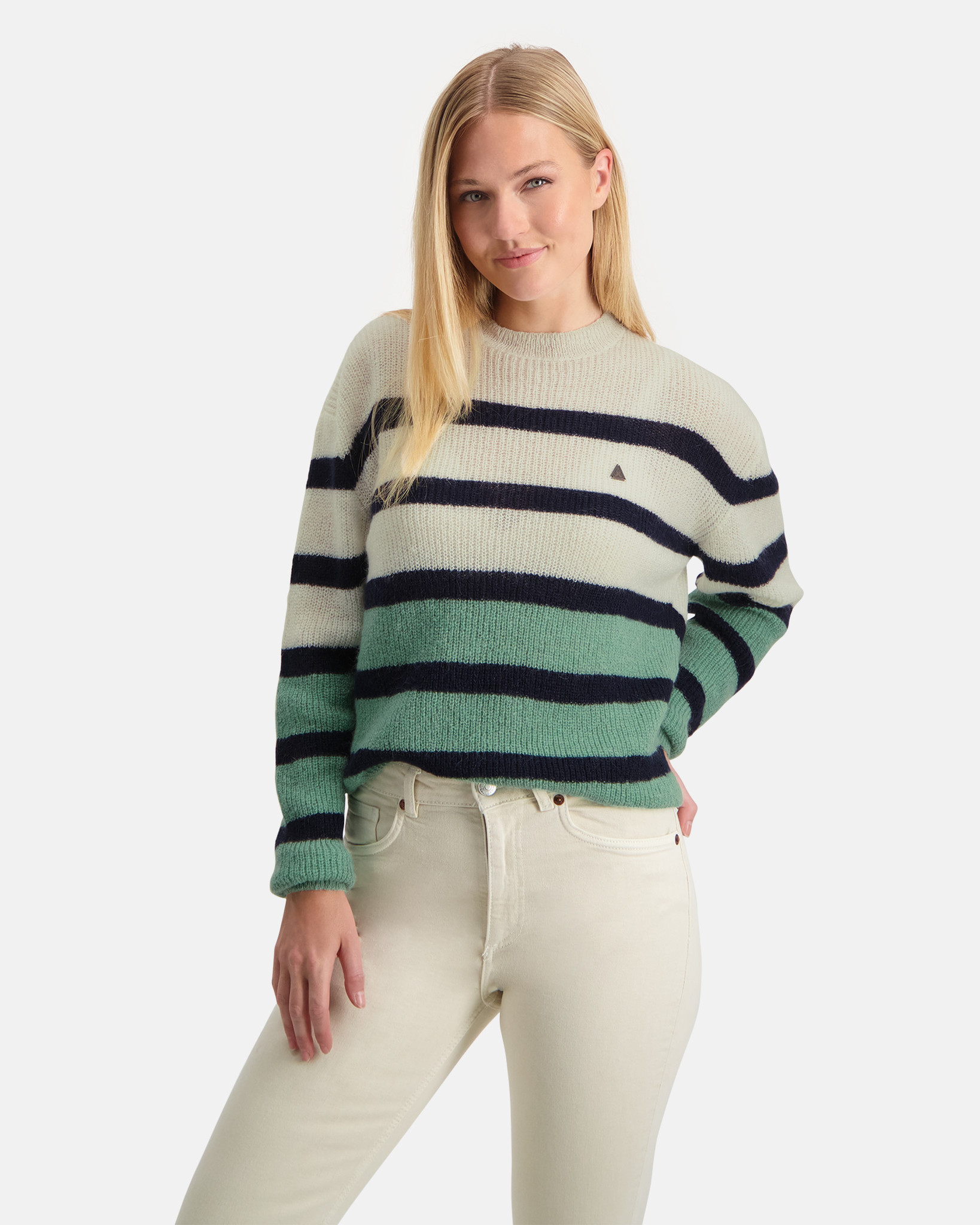 Multicolored Elysia knitwear pullover