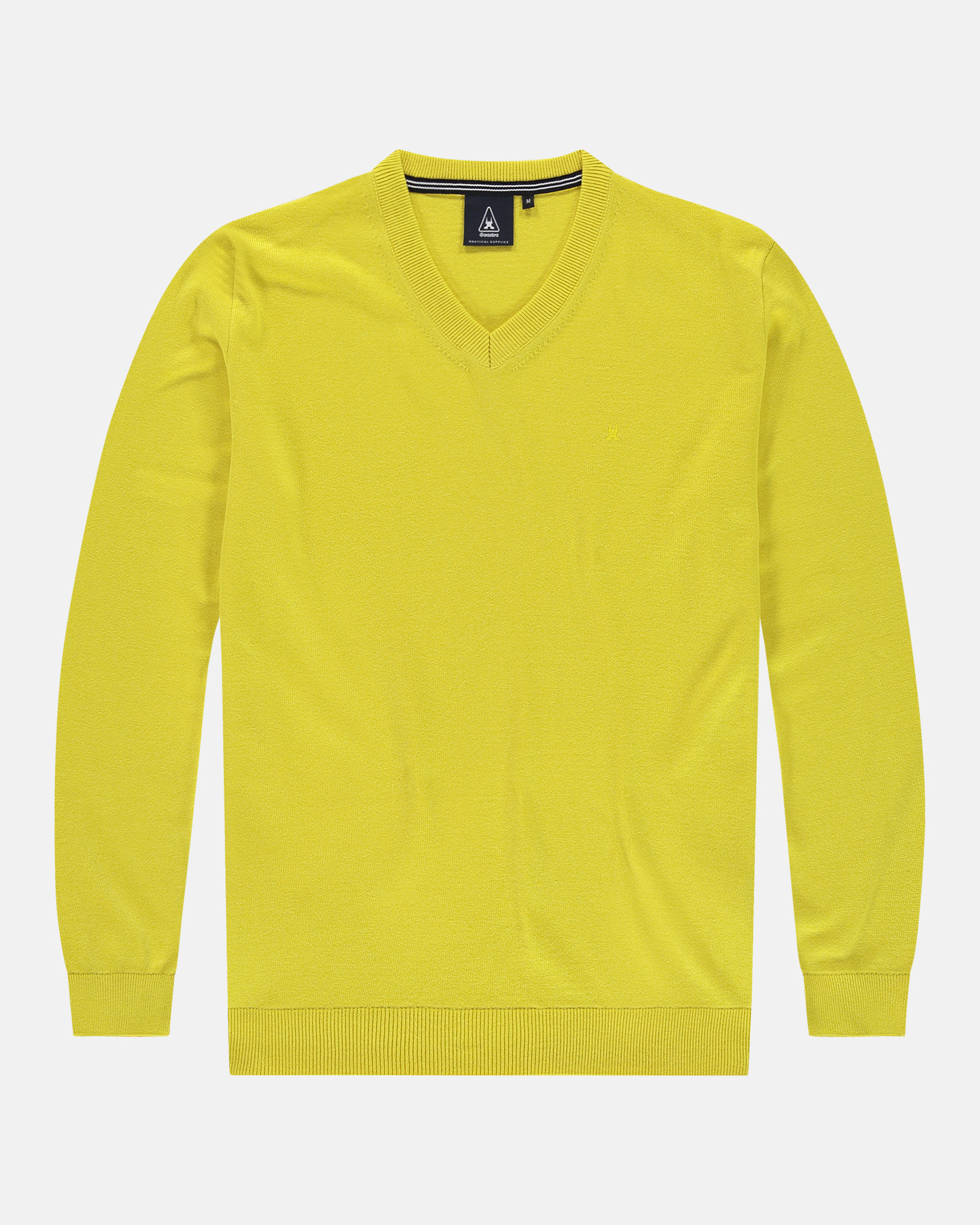 Der Schooner-Pullover mit V-Ausschnitt Lemon