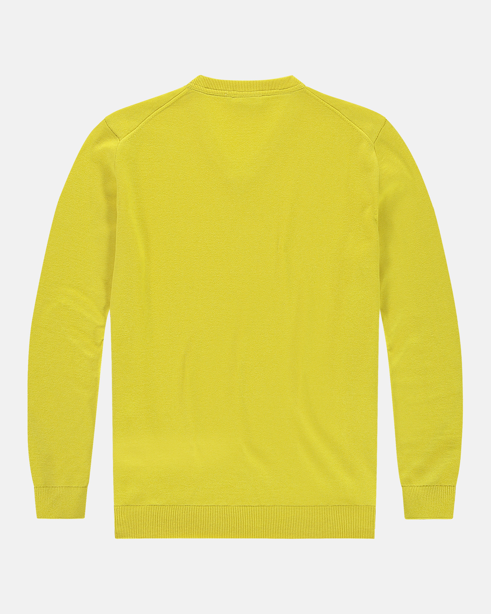 Der Schooner-Pullover mit V-Ausschnitt Lemon