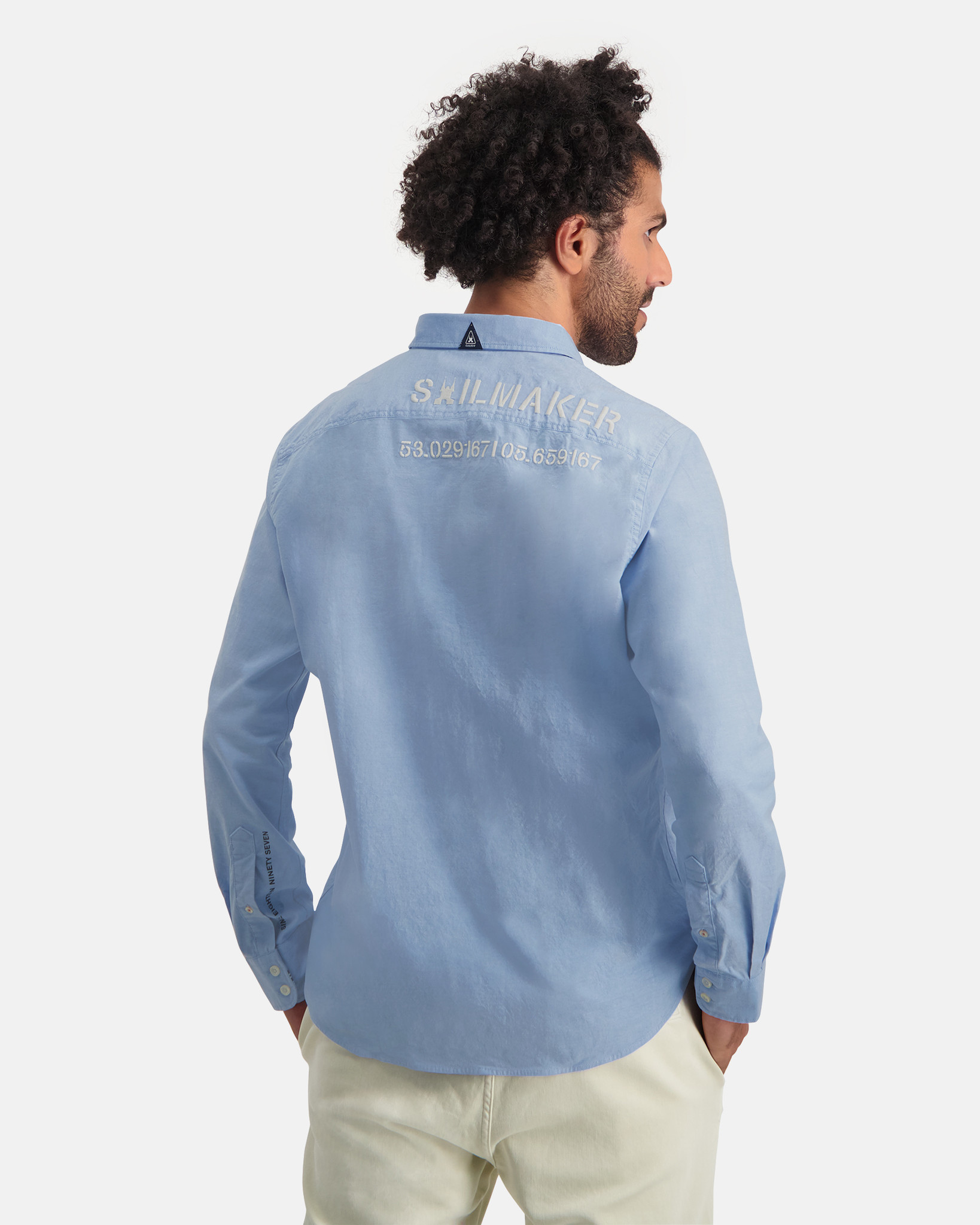 The South East stretch shirt Dephinium Blue