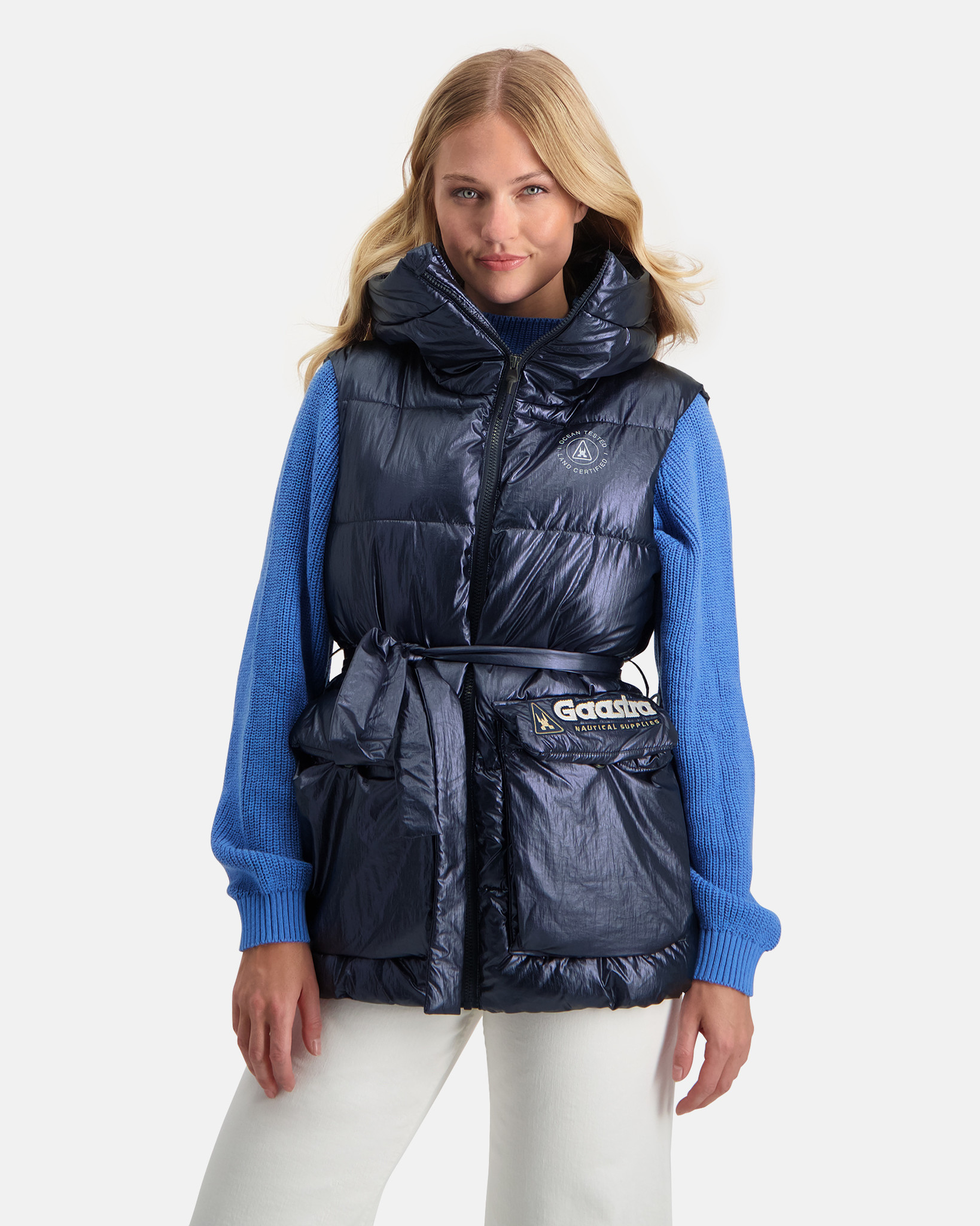 Nauwsluitende bodywarmer October