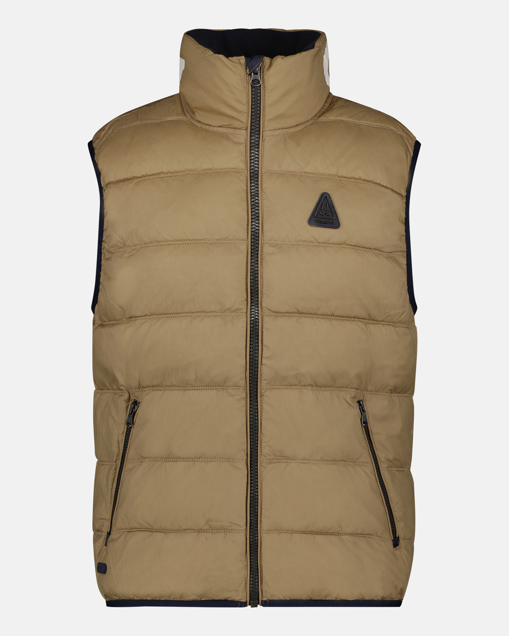 Classic lightweight Atlantic bodywarmer Tigers Eye