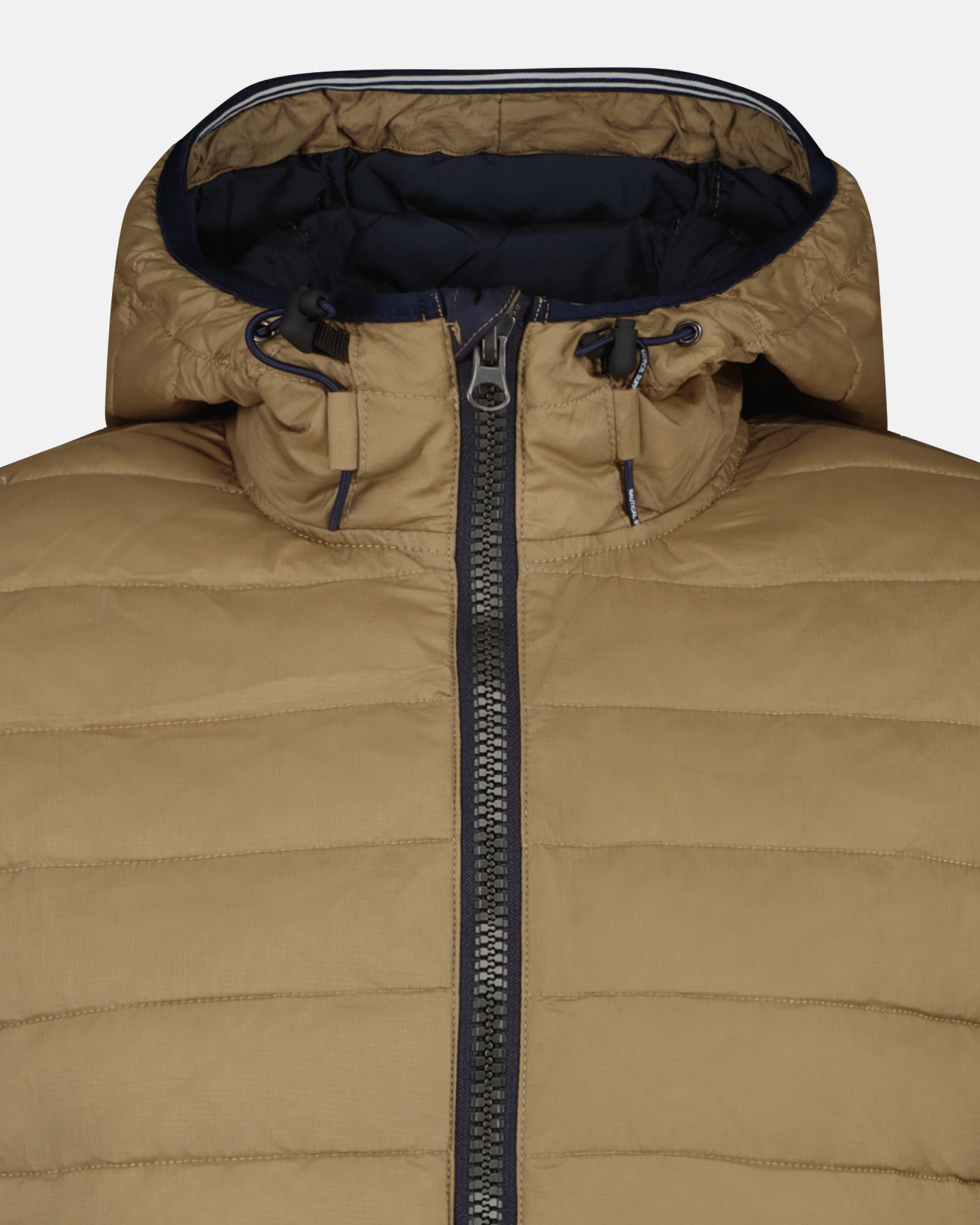 All weather lightweight Nautilus puffer jacket Tigers Eye