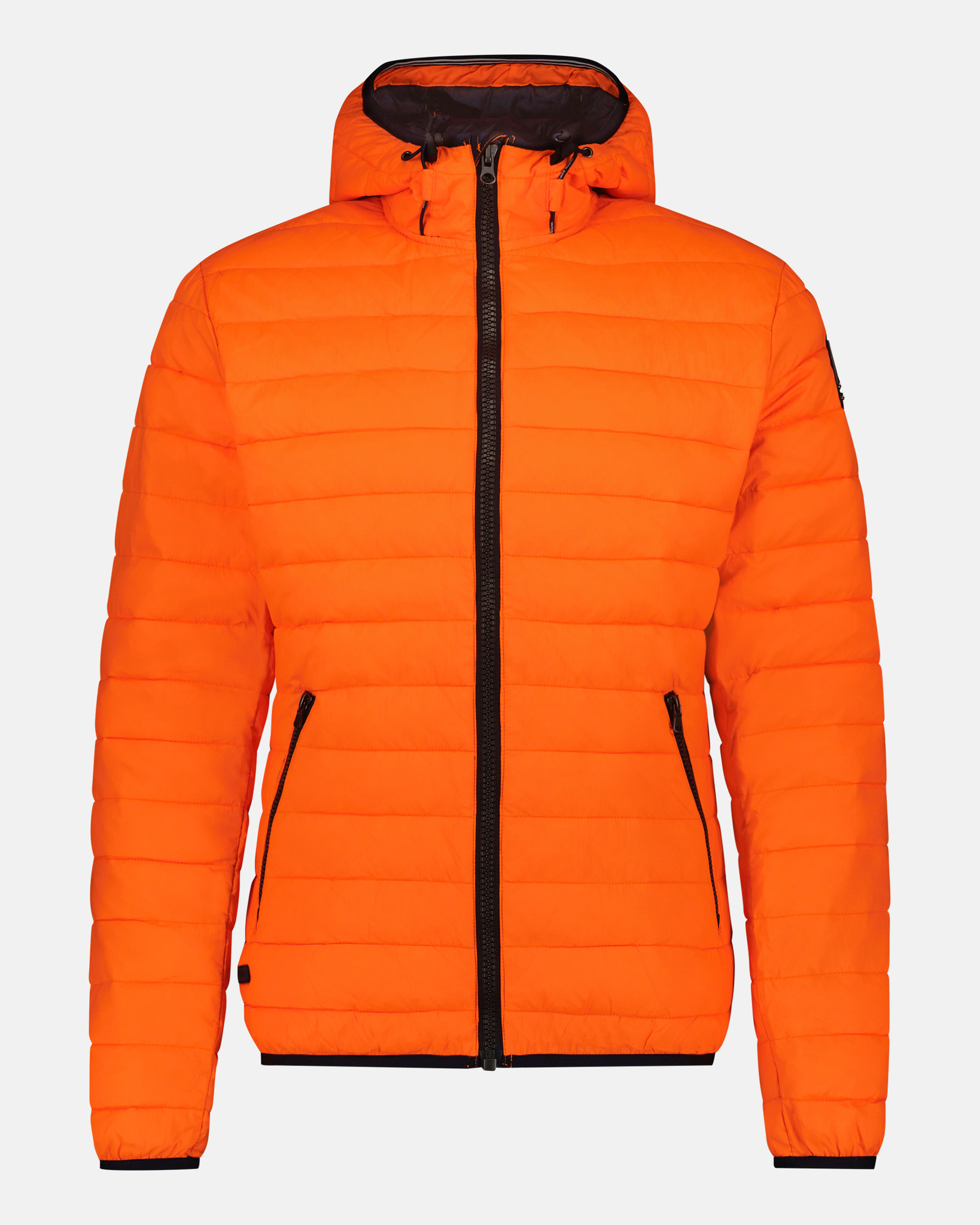 All weather lightweight Nautilus puffer jacket Orange