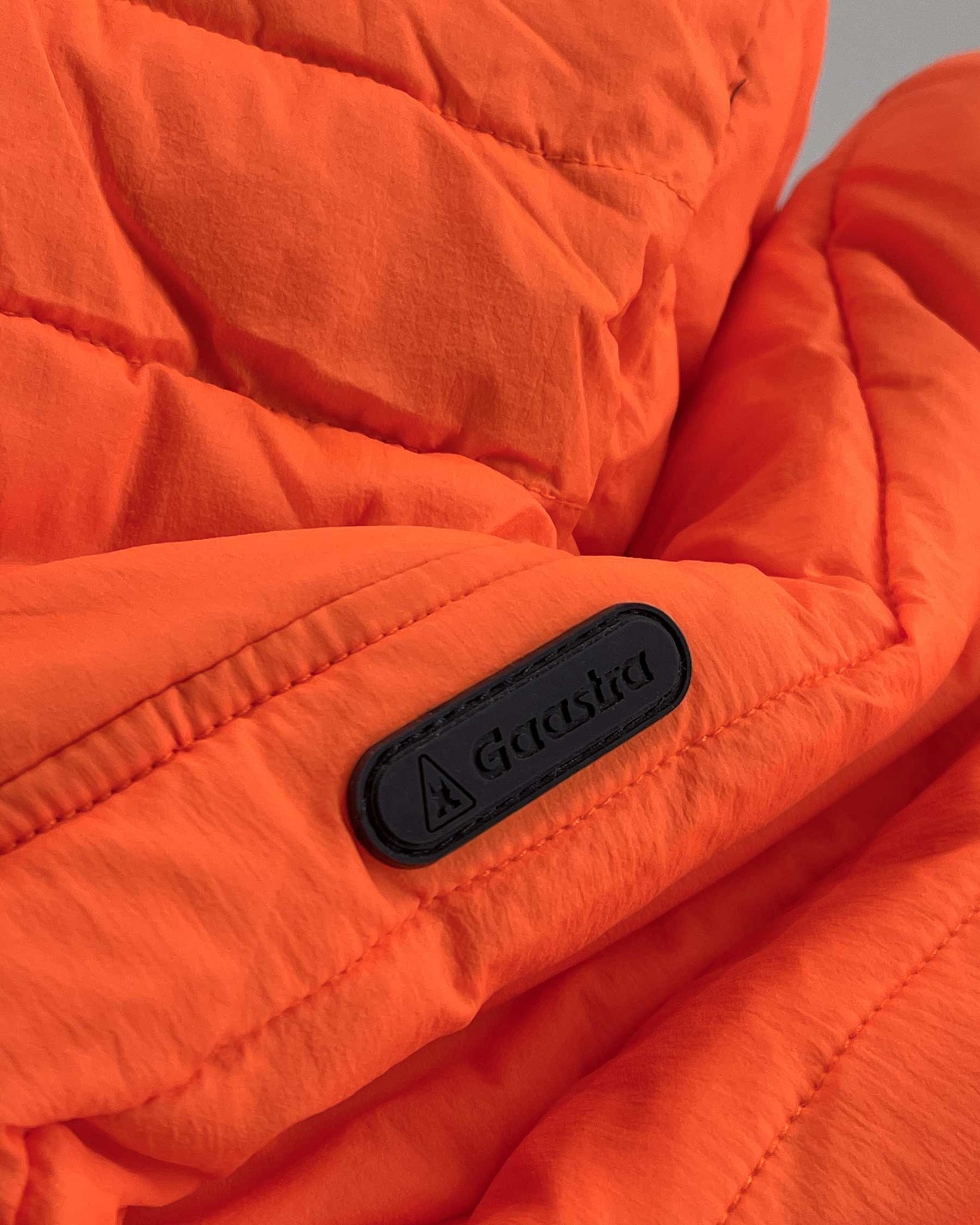 All weather lightweight Nautilus puffer jacket Orange