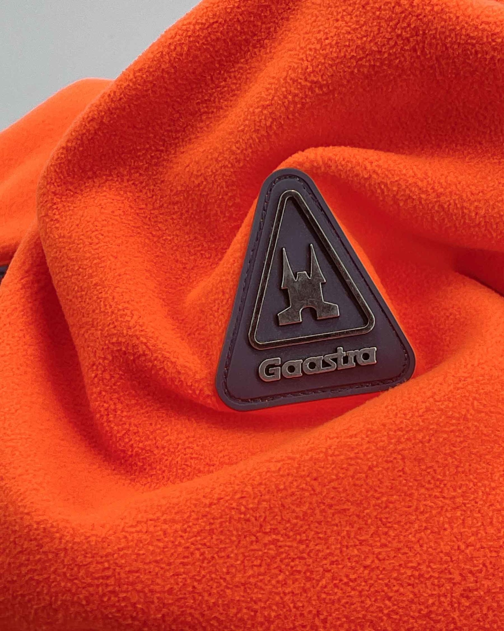 The 100% recycled polyester Viking fleece orange