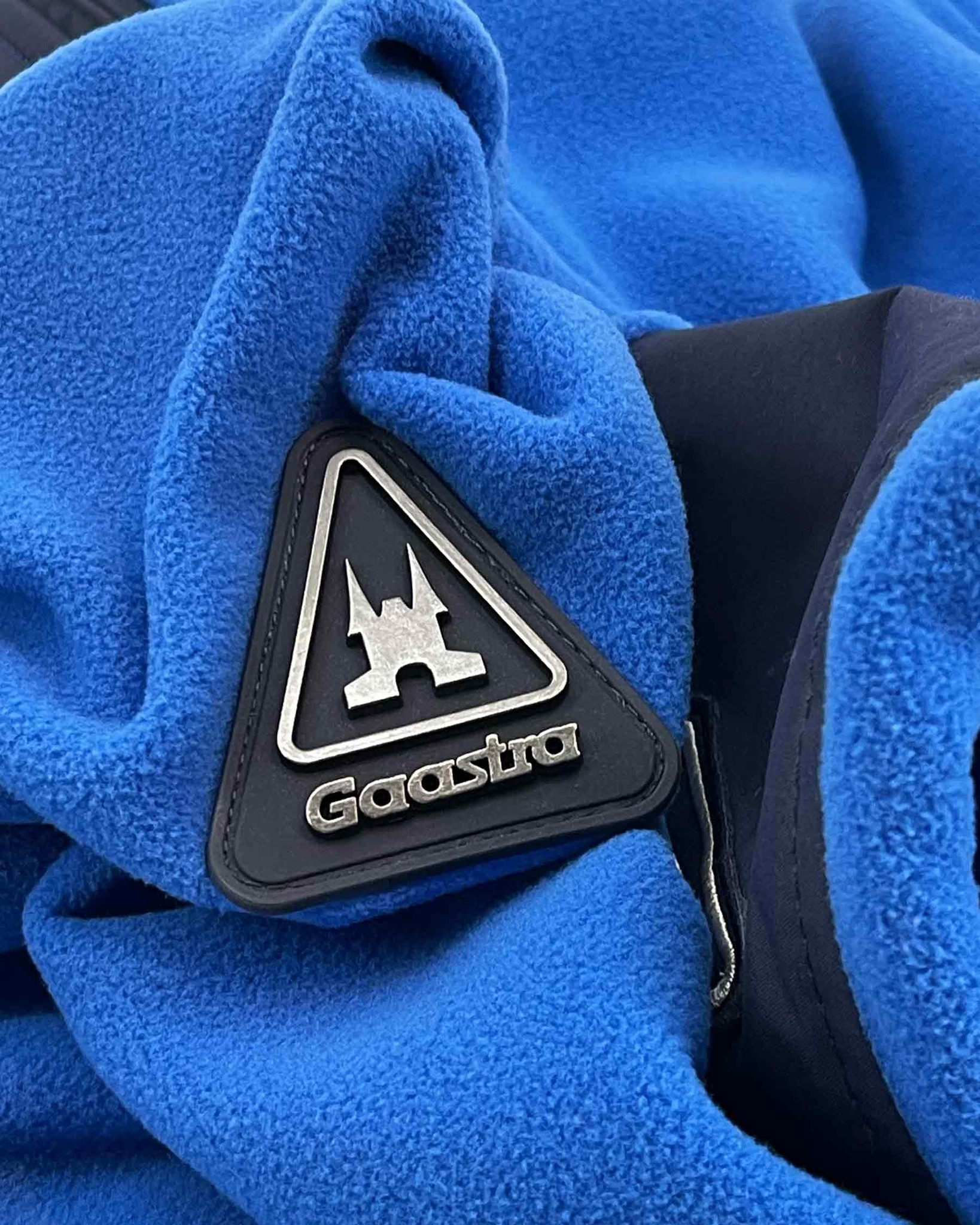 The 100% recycled polyester Viking fleece blue
