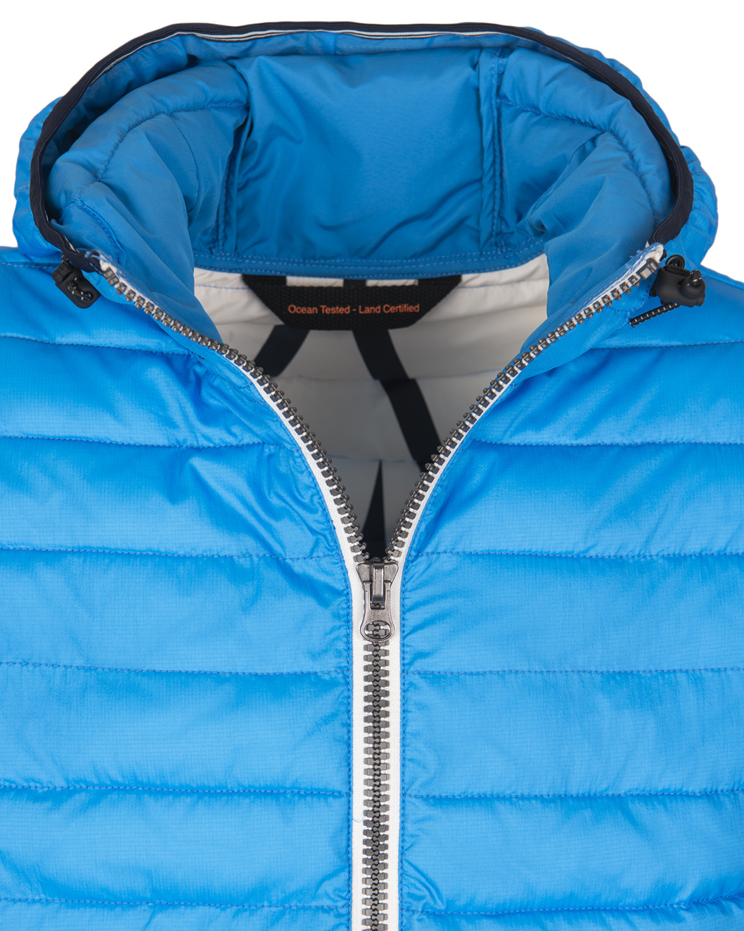 All weather lightweight Nautilus puffer jacket Dresden Blue