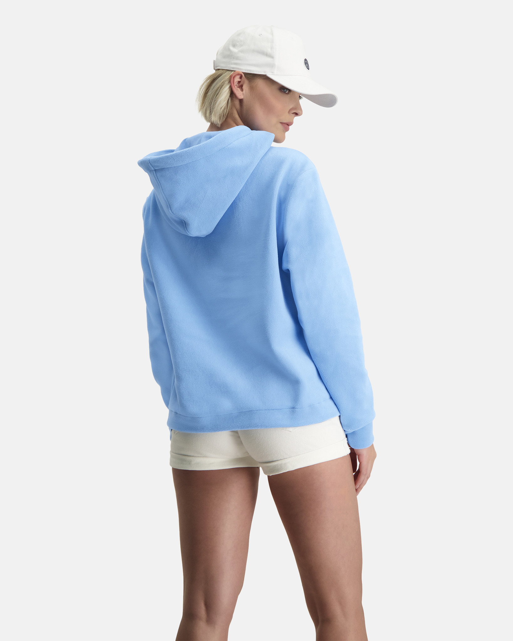 Lagoon Fleece Sweater Met Capuchon