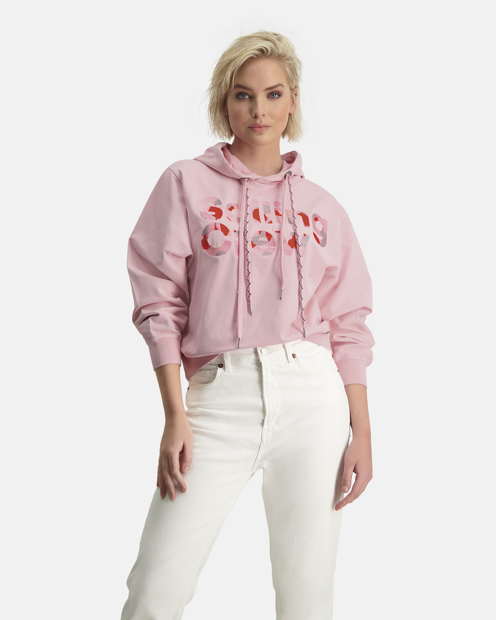 Hooded Biarritz Cropped Sweater