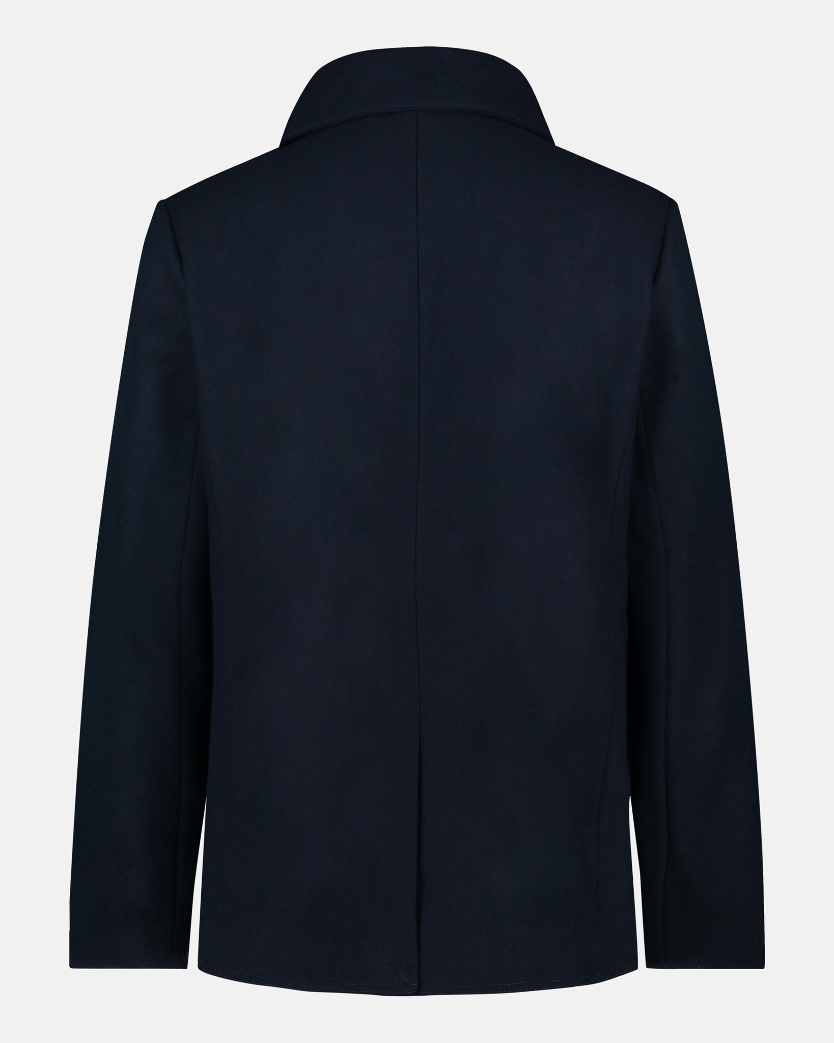 Classic Melton wool double-breasted Peacoat