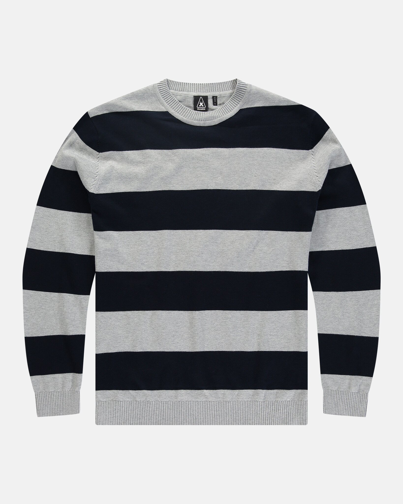 Round neck striped pullover