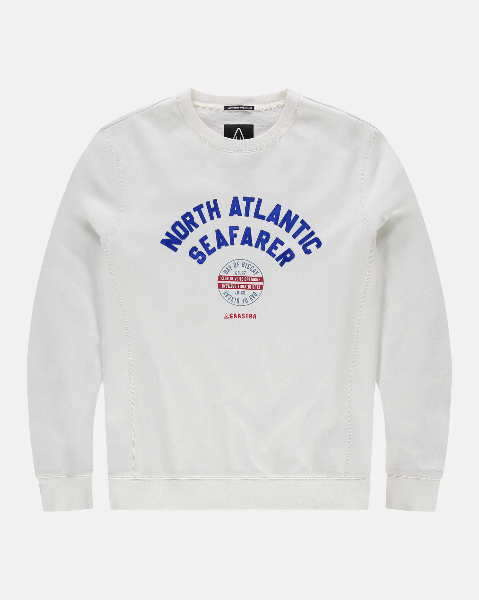 Round neck sweater with exclusive themed graphics