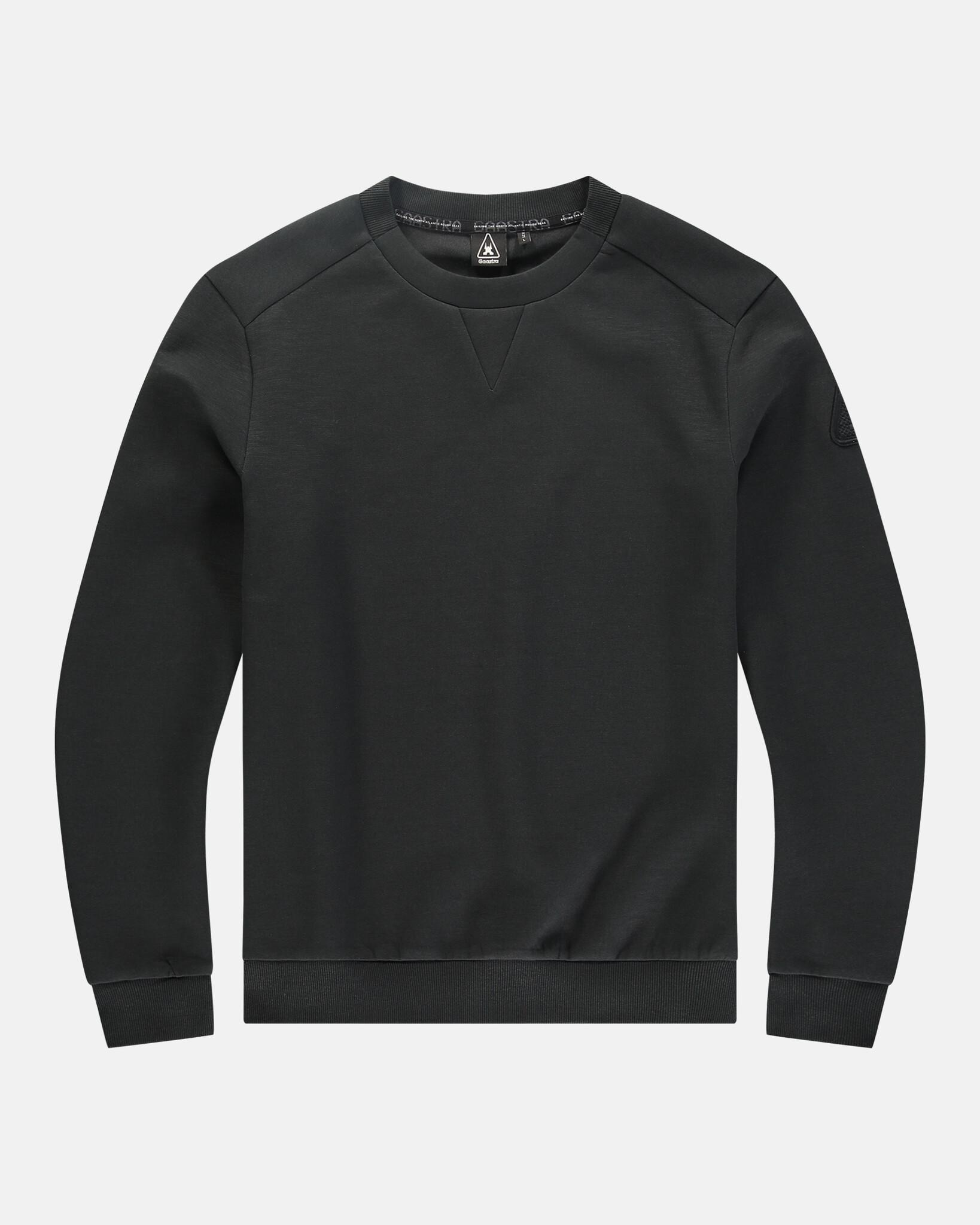 Round neck scuba sweater with graphene finish "anti-bacterial"