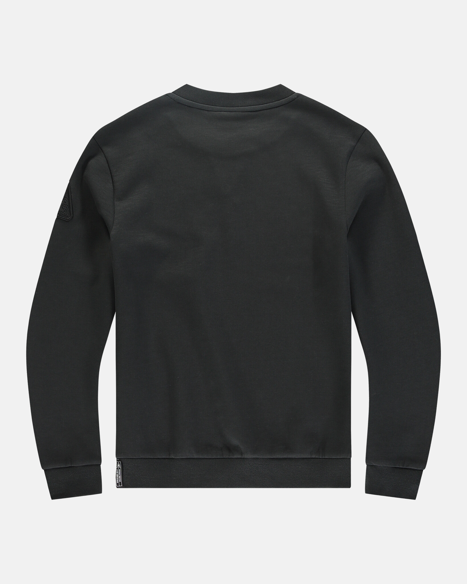 Round neck scuba sweater with graphene finish "anti-bacterial"