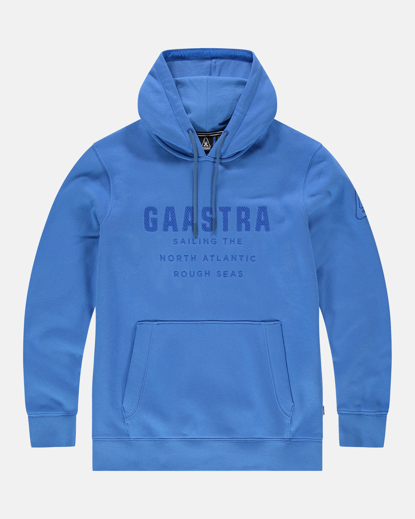 Hooded sweater with tone on tone embroidered Gaastra logo