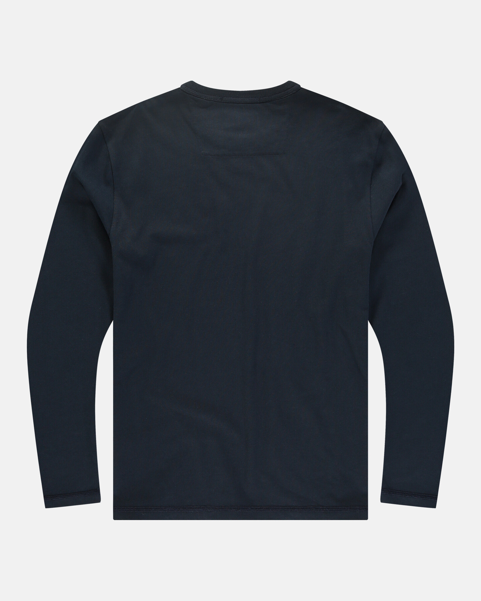 Round neck light jersey long sleeve shirt