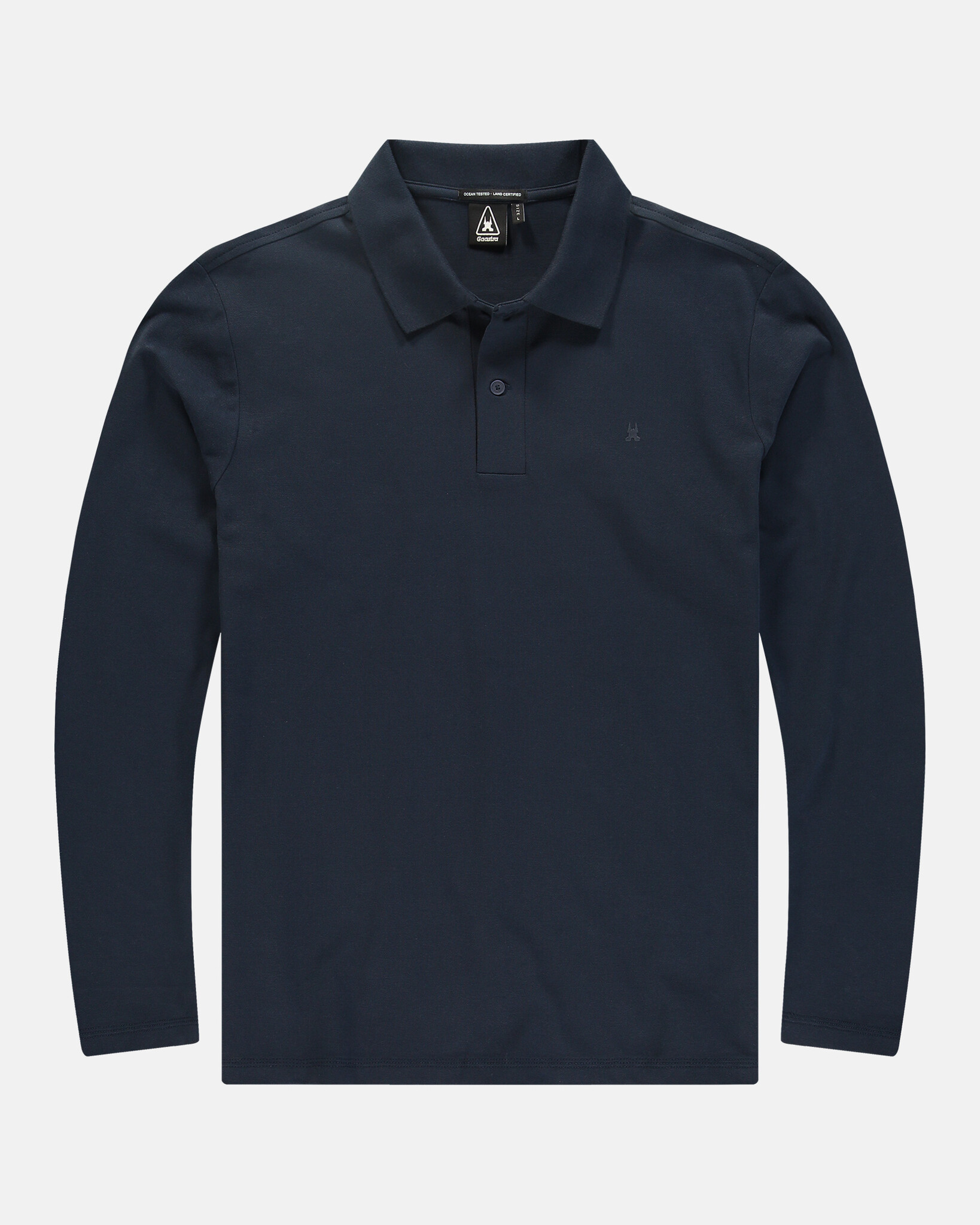 Piqué Polo long sleeve shirt with stretch