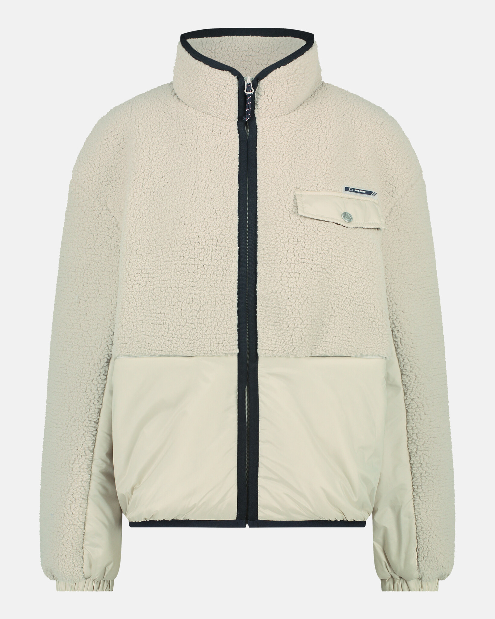 Teddy fleece windbreaker