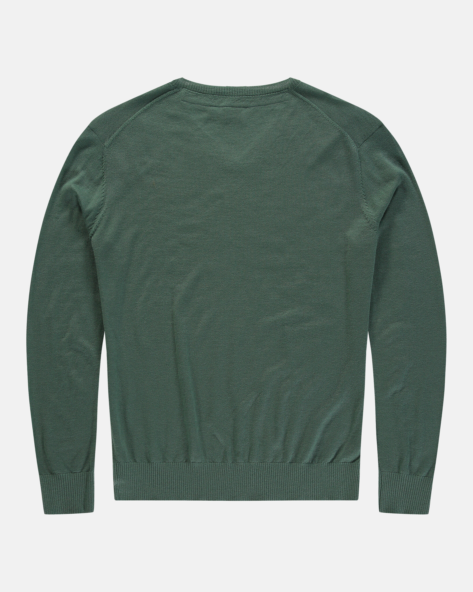 Mens fine knit 100% Merino Wool Anti-static V-neck pullover