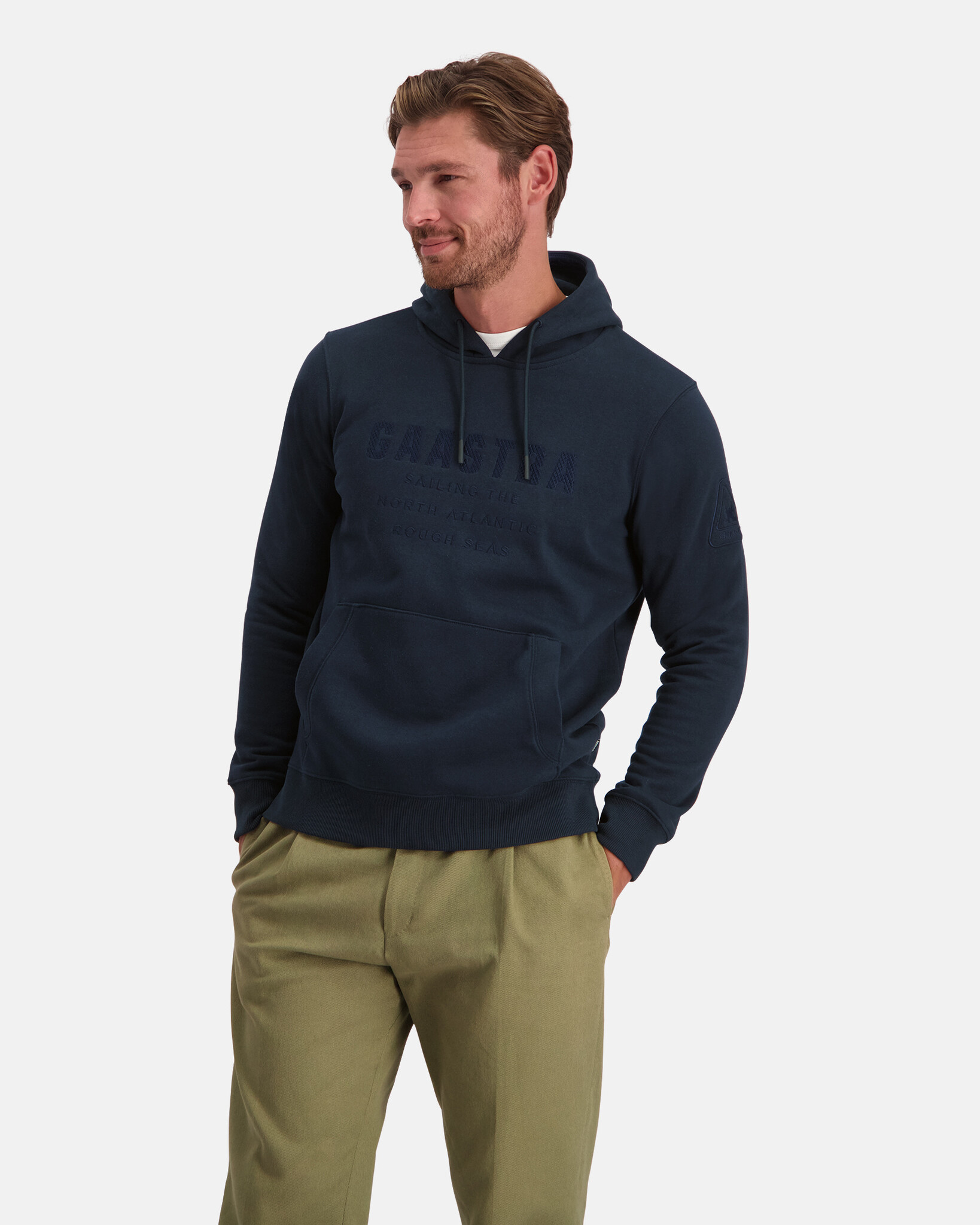 The soft cotton Antartic hoodie