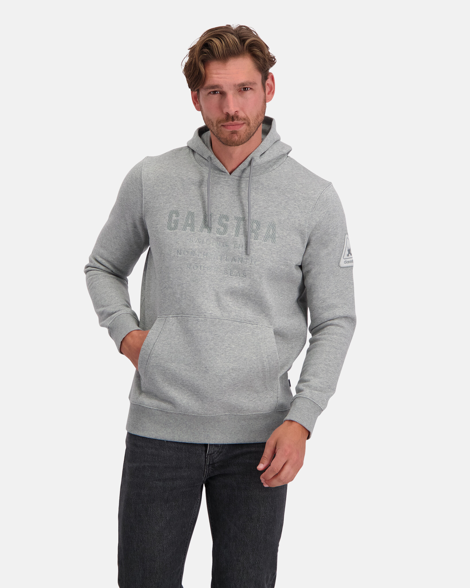 Hooded sweater met geborduurd Gaastra logo