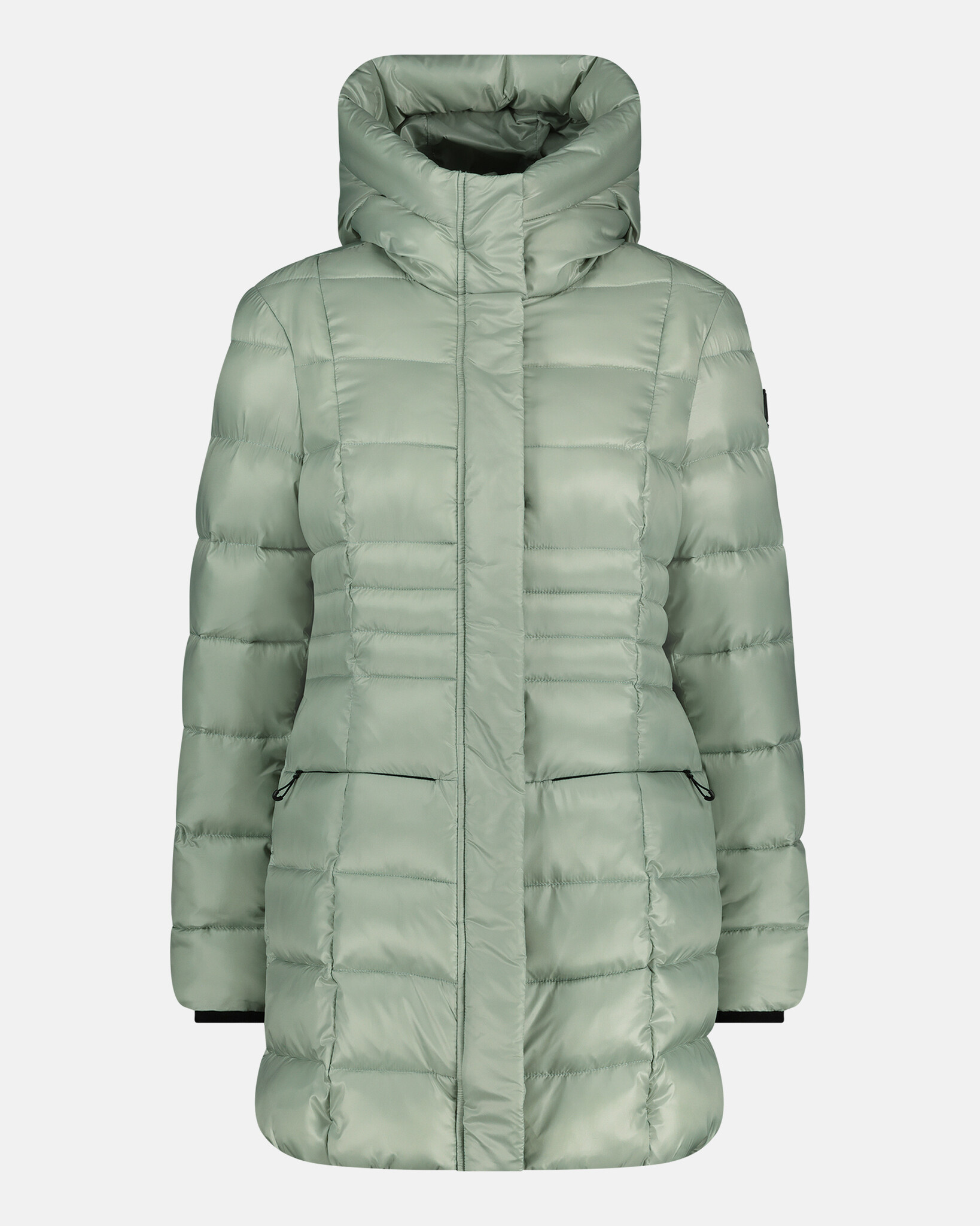 Puffer parka with 100% recycled fabric, REPREVE®  filling and water repelent finish