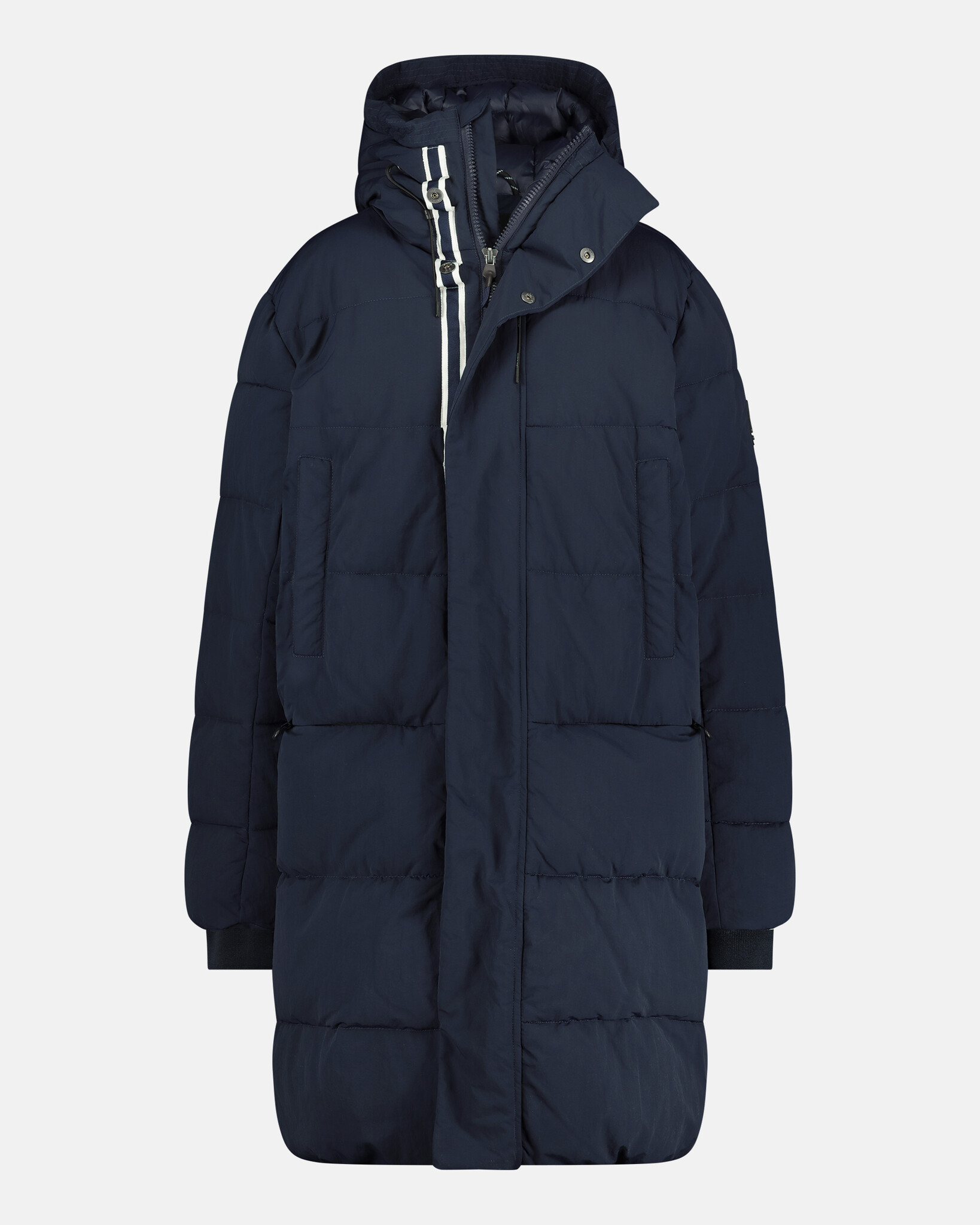 Wasserabweisende langer Puffer Jacke mit feste Kapuze und nachhaltigem REPREVE®-Füllung