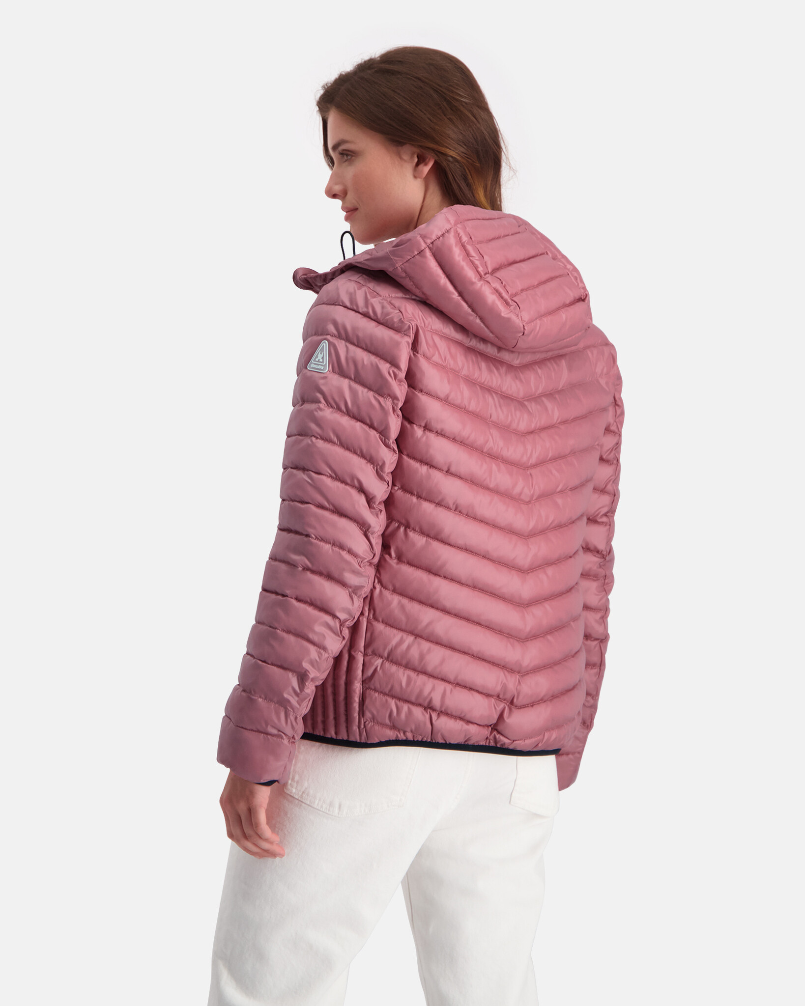 Damen leightgewichtige, Wasserabweisender Steppjacke aus 100% nachhaltigem Material und REPREVE®-Füllung