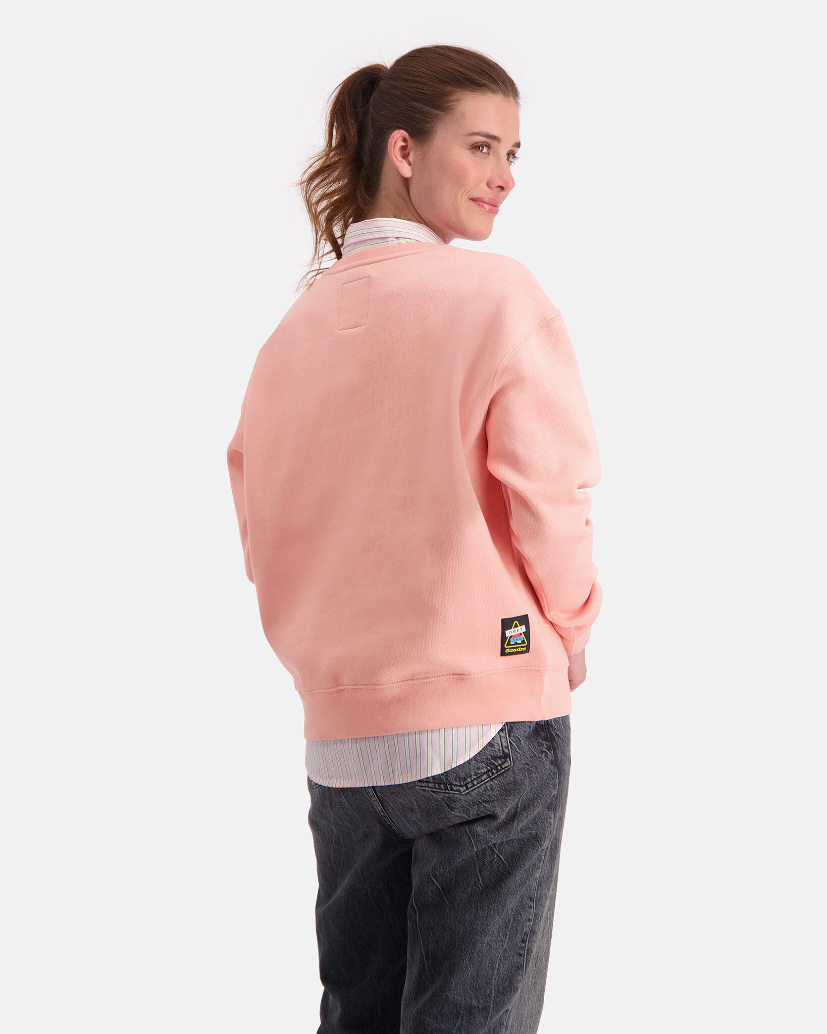 Round neck sweater with dropped shoulders from the Unique Gaastra Vintage Sports Programme