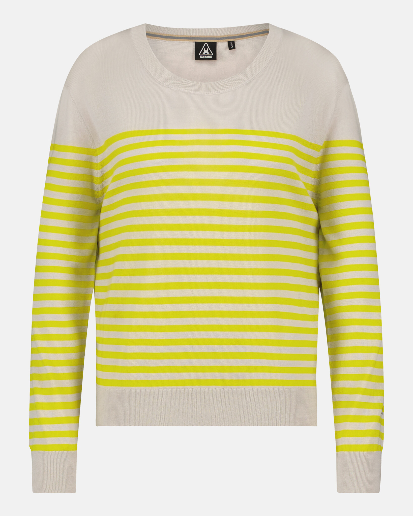 100% Merino wool, lighweight stripped round neck pullover