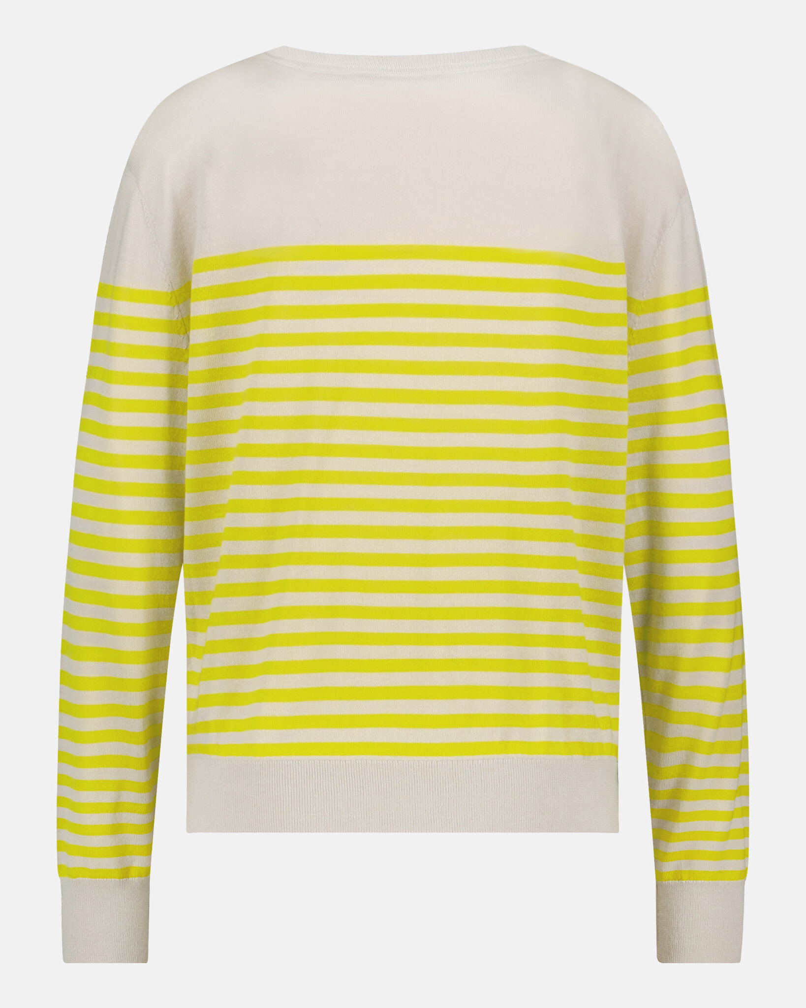 100% Merino wool, lighweight stripped round neck pullover