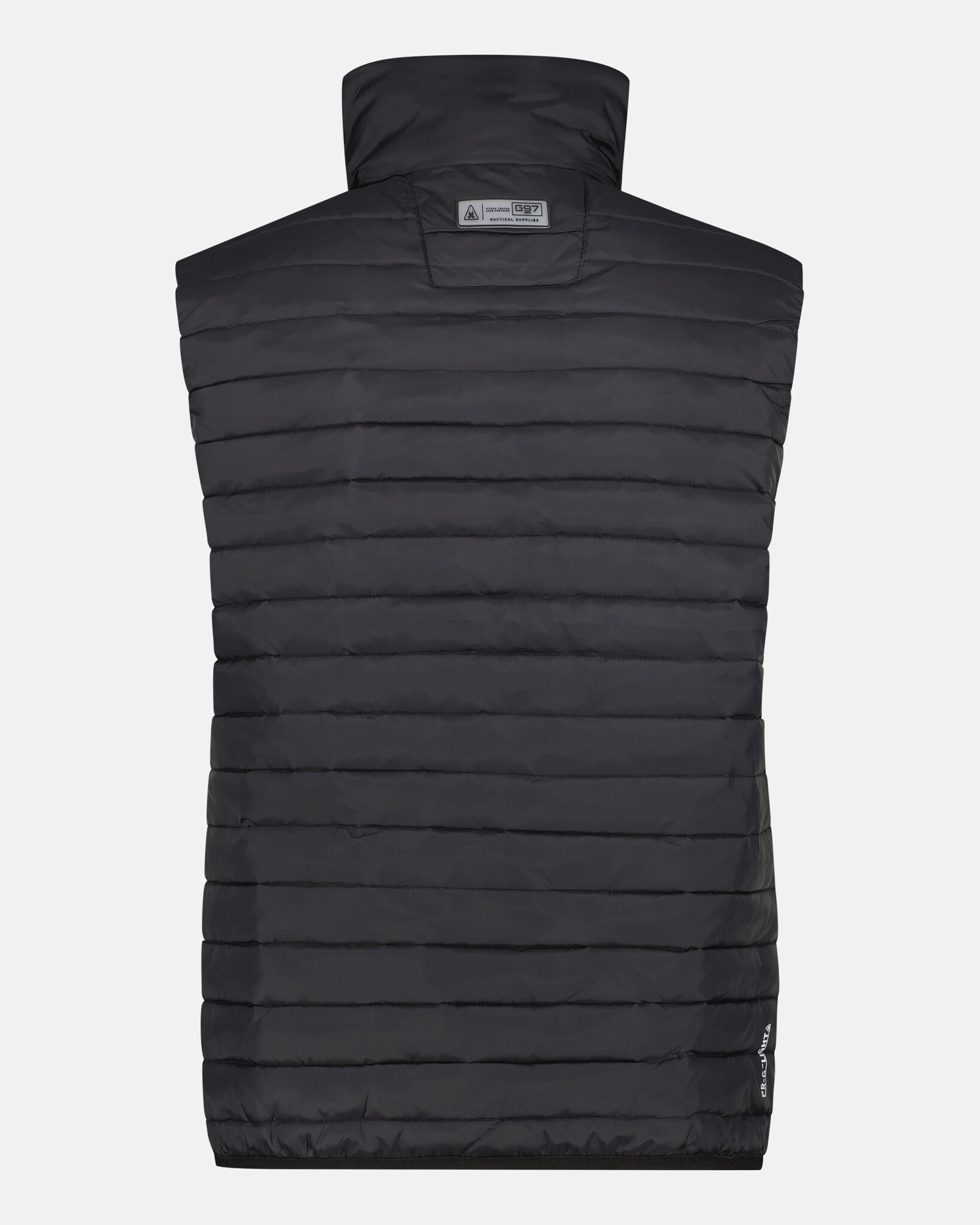 Heren lichtgewicht waterafstotende bodywarmer van 100% duurzaam materiaal en REPREVE® voering