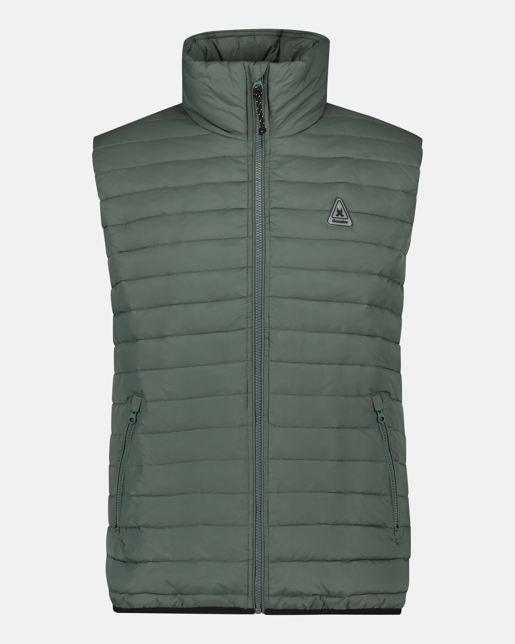 Heren lichtgewicht waterafstotende bodywarmer van 100% duurzaam materiaal en REPREVE® voering