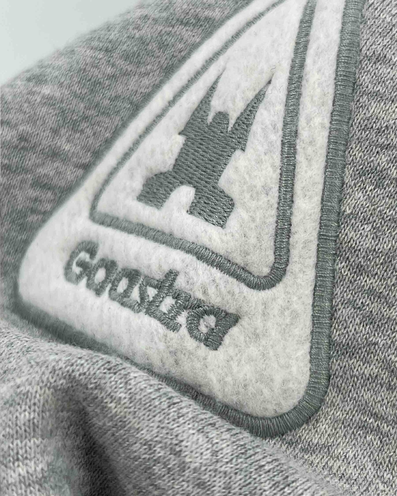 Hooded sweater with tone on tone embroidered Gaastra logo