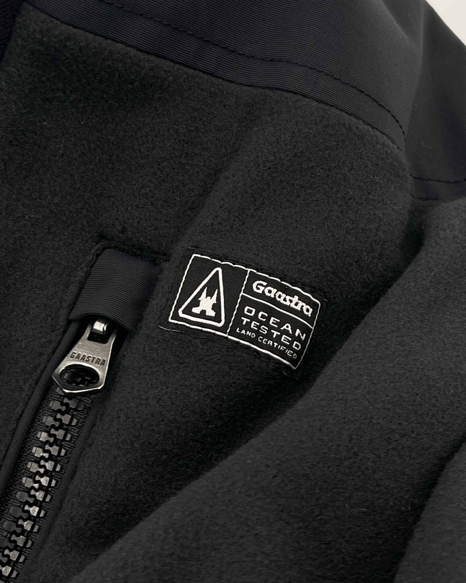 Winddichte fleece bodywarmer gewatteerd met 100% gerecycled polyester