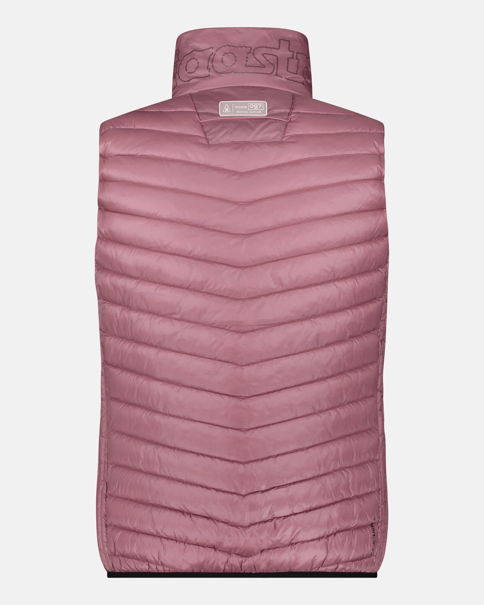 Womens Lightweight, water repellent bodywarmer with 100% recycled fabric and REPREVE®  filling