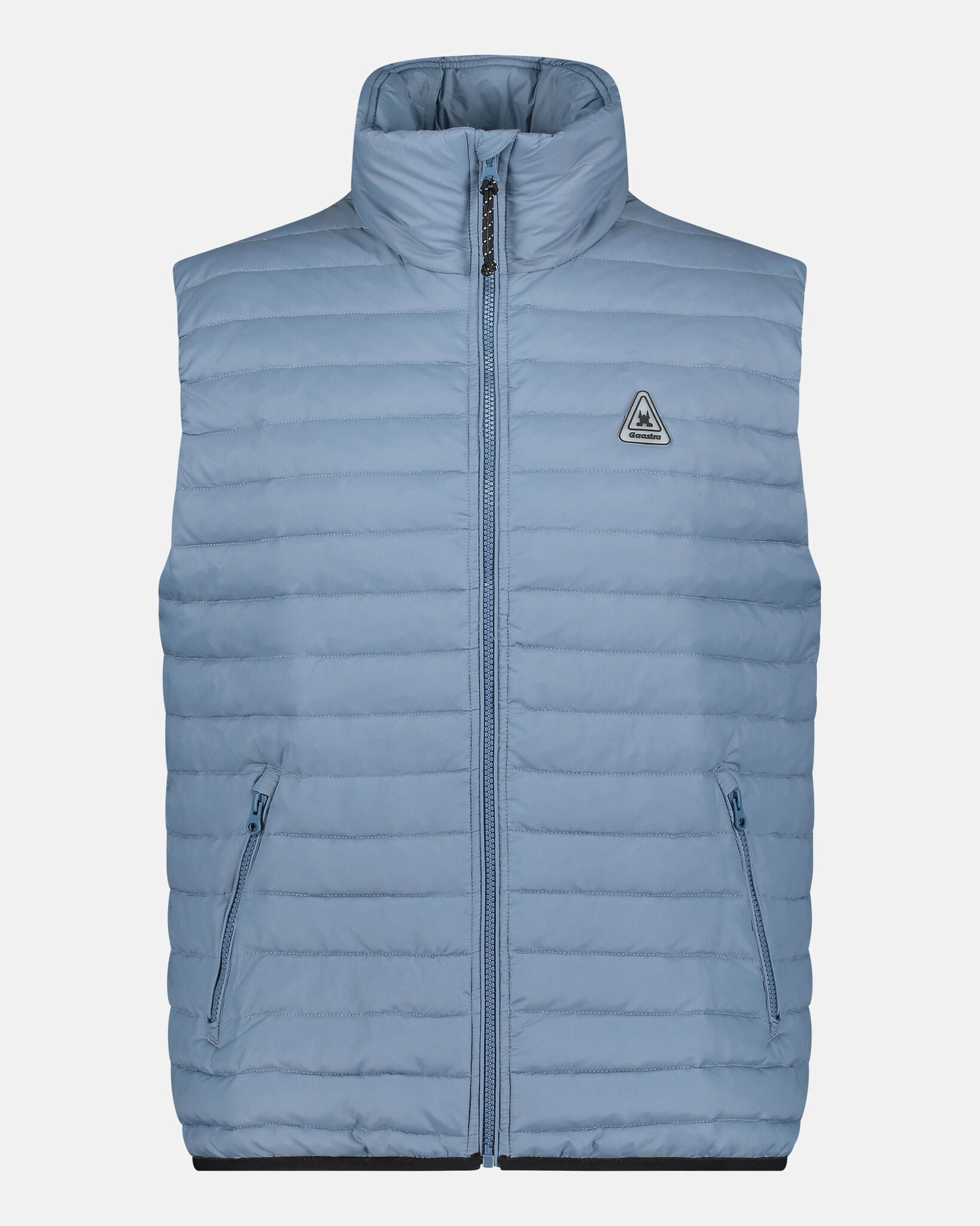 Onze klassieke All season heren bodywarmer 'Atlantic Wave'  van Gerecyclede Nylon met REPREVE® Padding en Gequilt Ontwerp