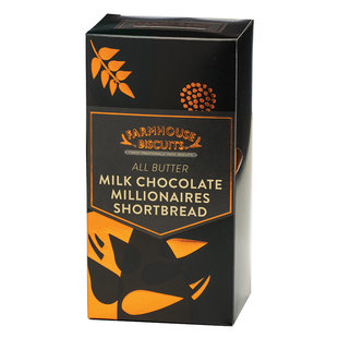 Milk chocolate Millionaires shortbread 150 g - Doos 12 stuks