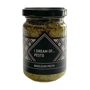 Basilicum Pesto IDO 130 g - Doos 6 stuks