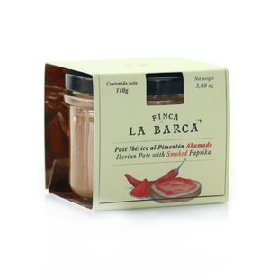 Finca la barca Iberican paté with smoked paprika 110 g - Doos 12 stuks