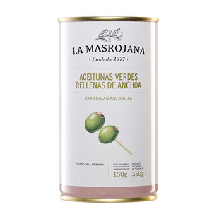 Manzanilla rellena con anchova 350 g - Boîte 12 pièces